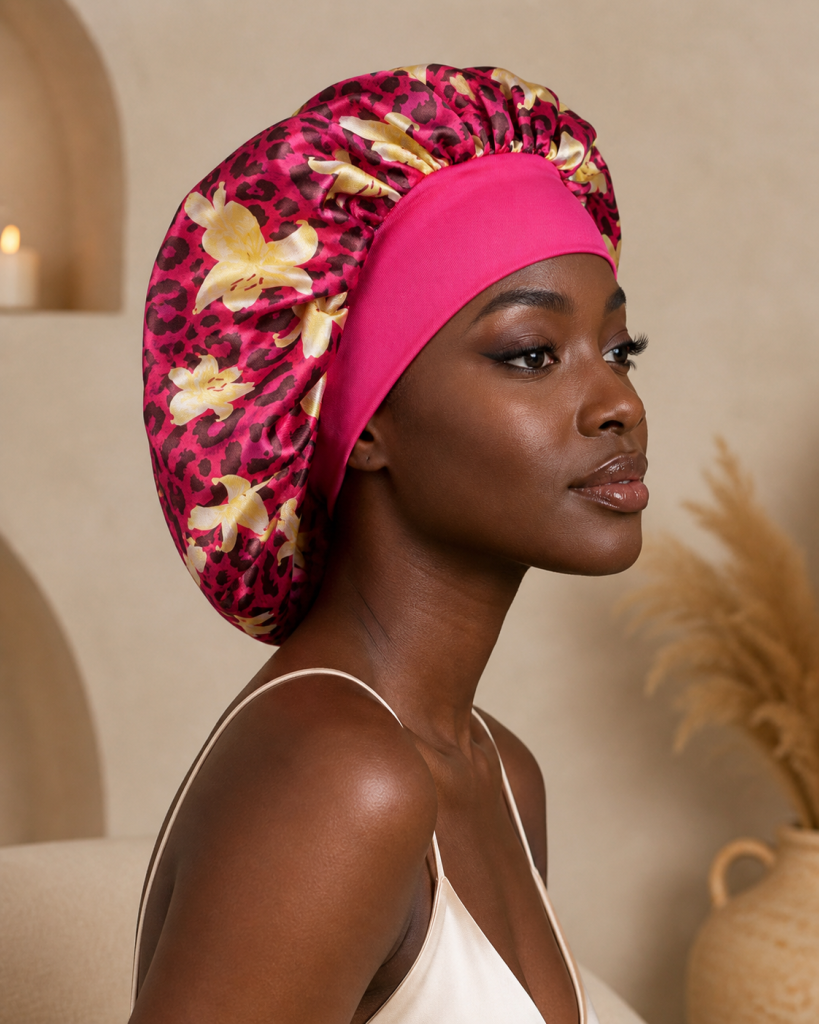 Bonnet Satin Afro