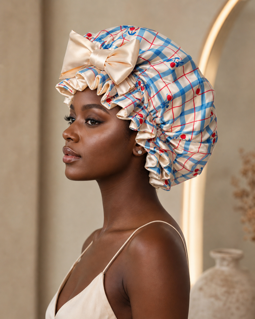 Extra Large Satin Bonnet