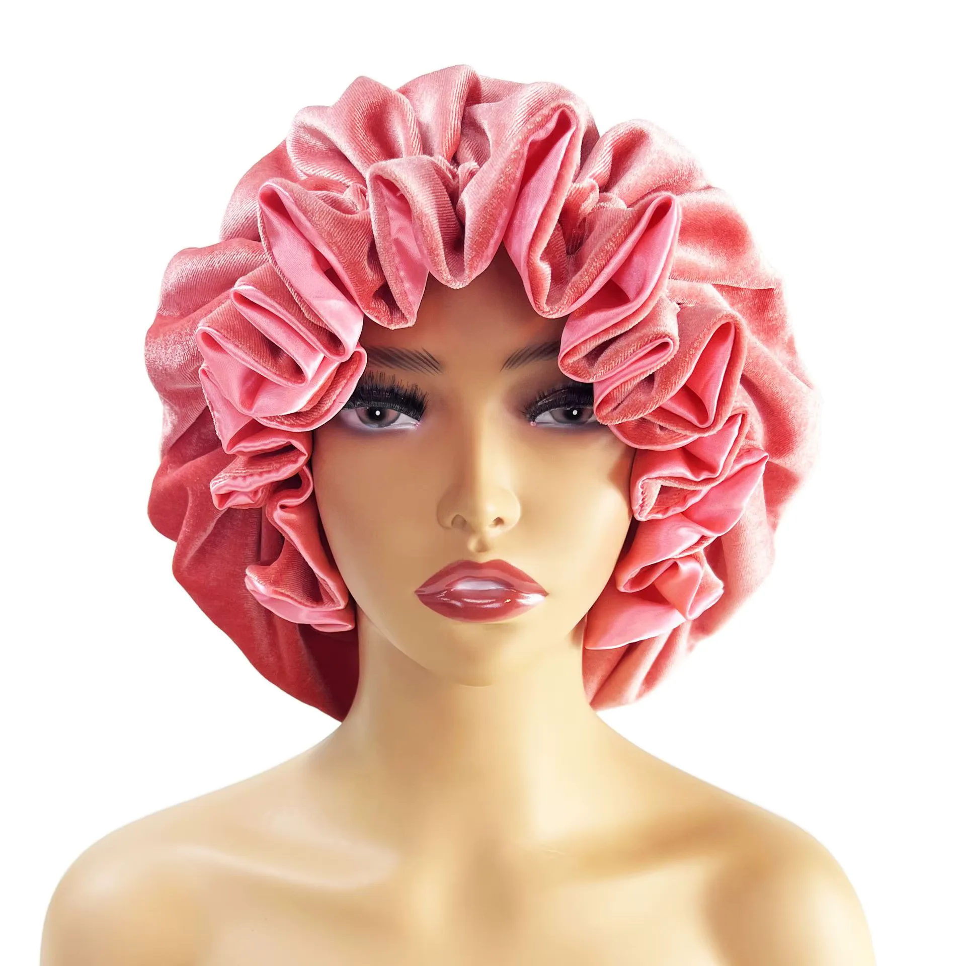 Velvet Hair Bonnet 5