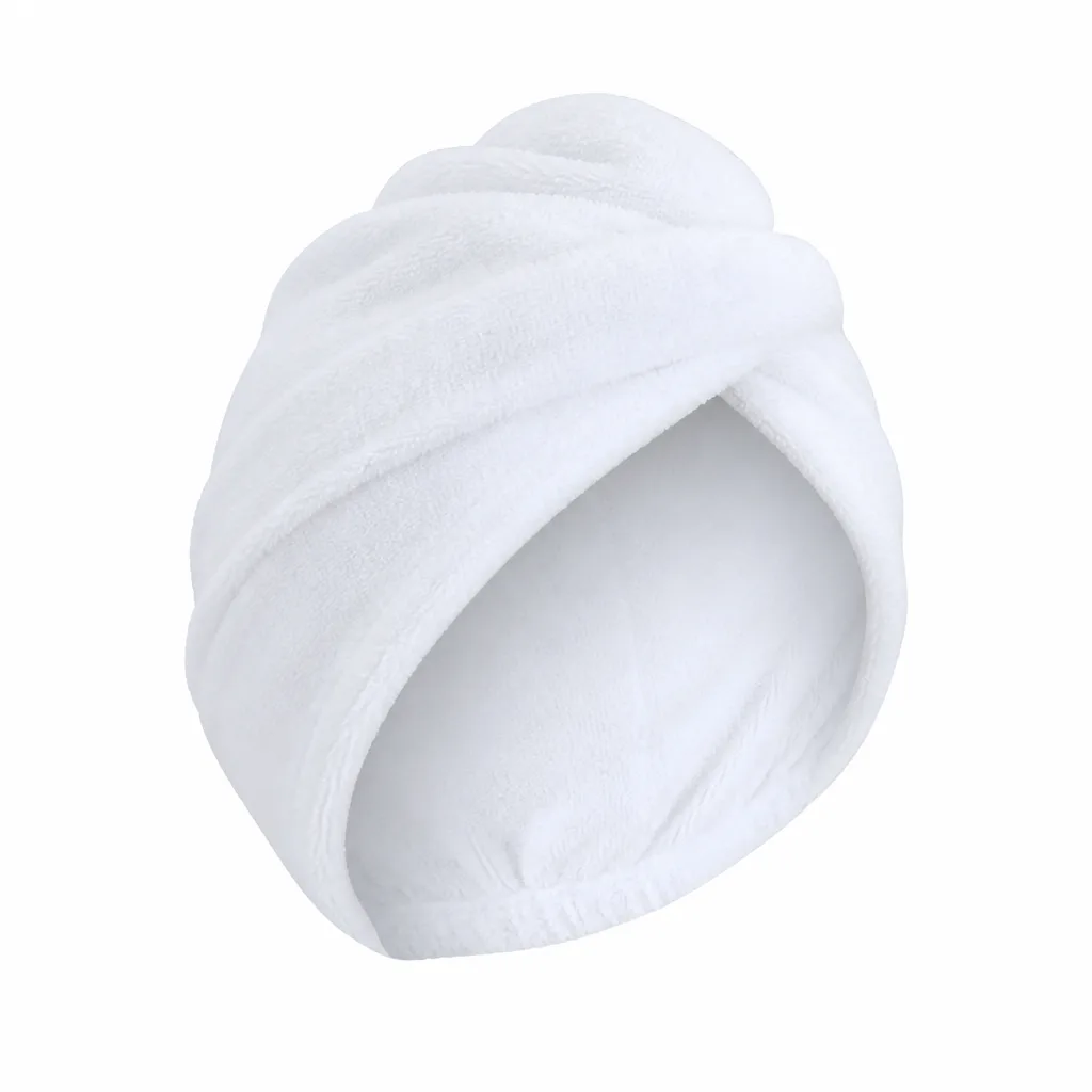 bonnet avec cheveux mouillés