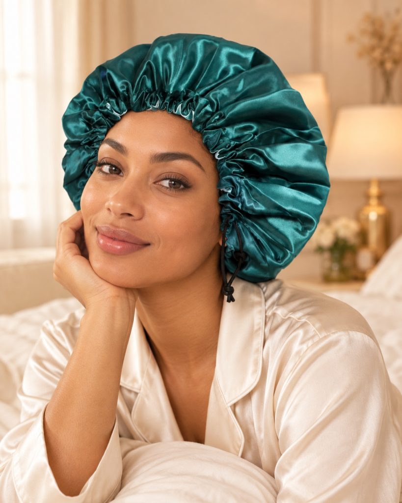 Adjustable Silk Bonnet