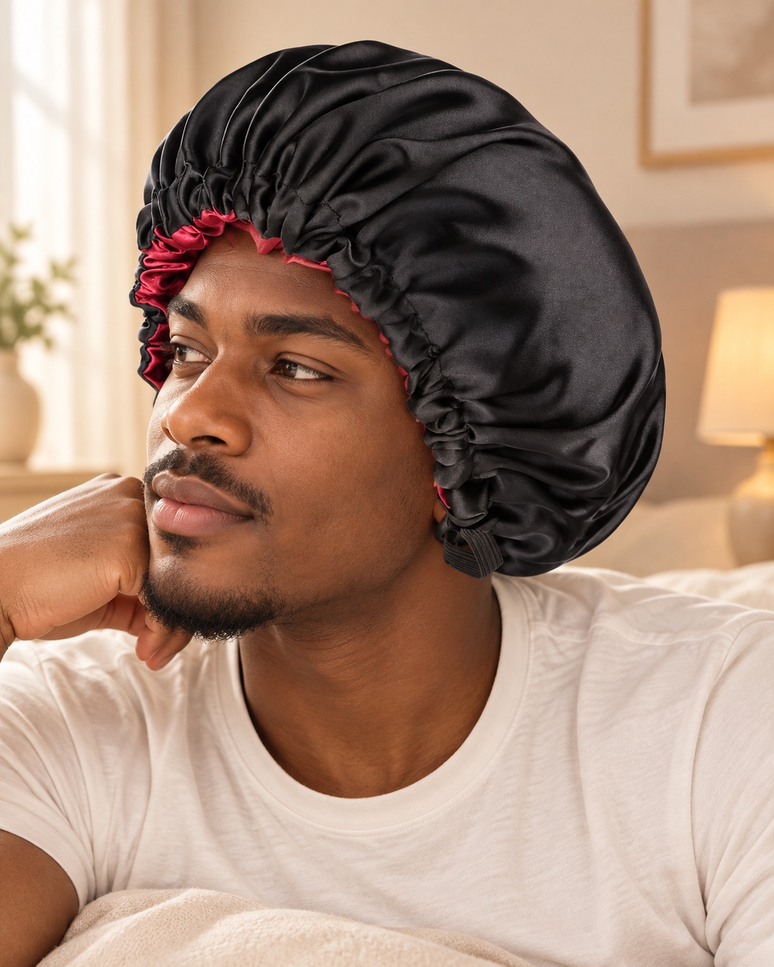 Bonnet En Satin Homme