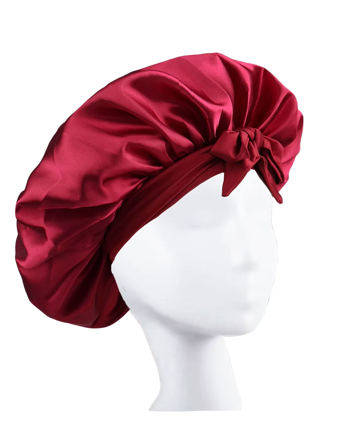 bonnet en soie pour cheveux fins