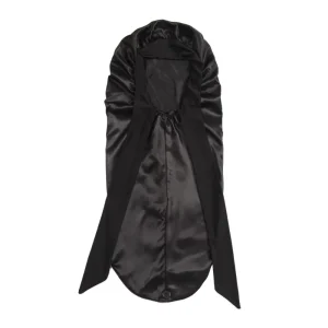 bonnet en satin long