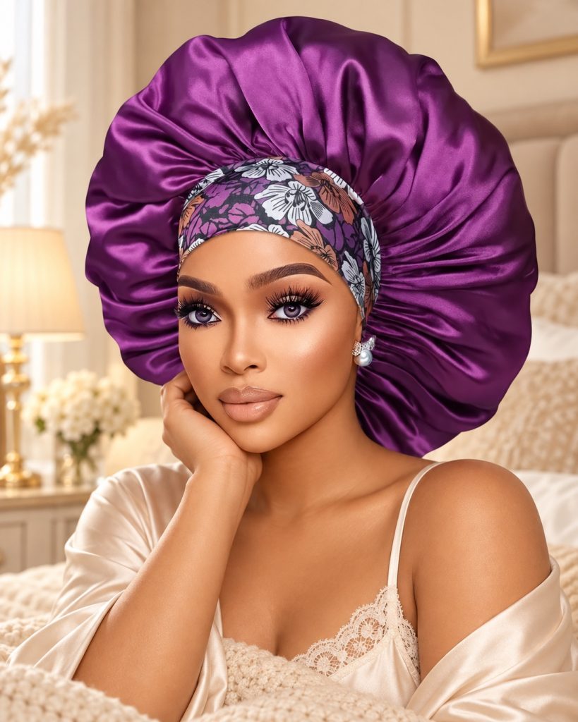 Extra Large Silk Bonnet