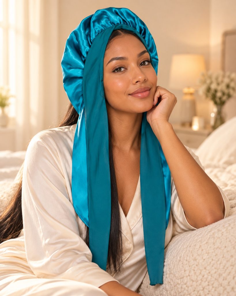 Silk Bonnet For Straight Hair