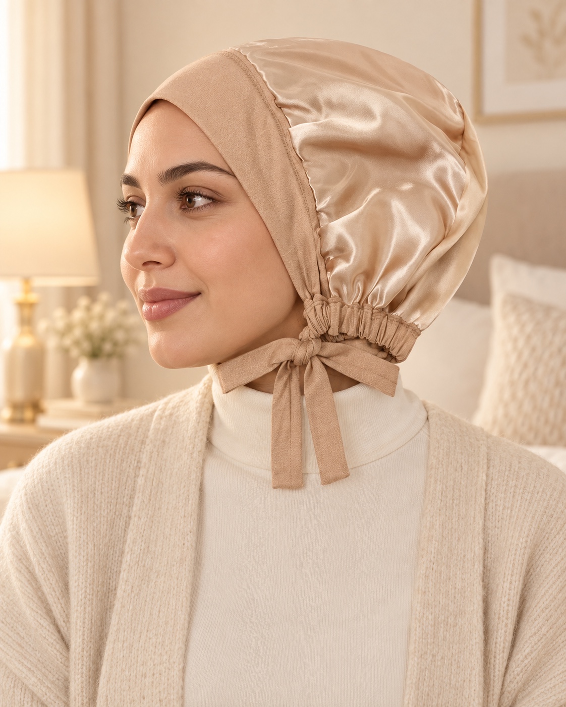 Silk Hijab Bonnet