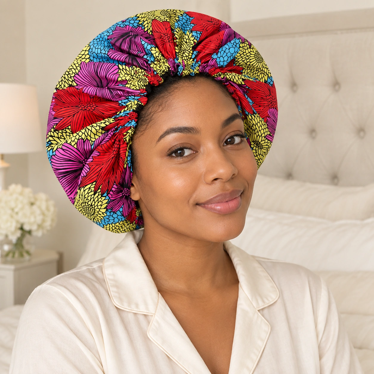 African American Hair Bonnet