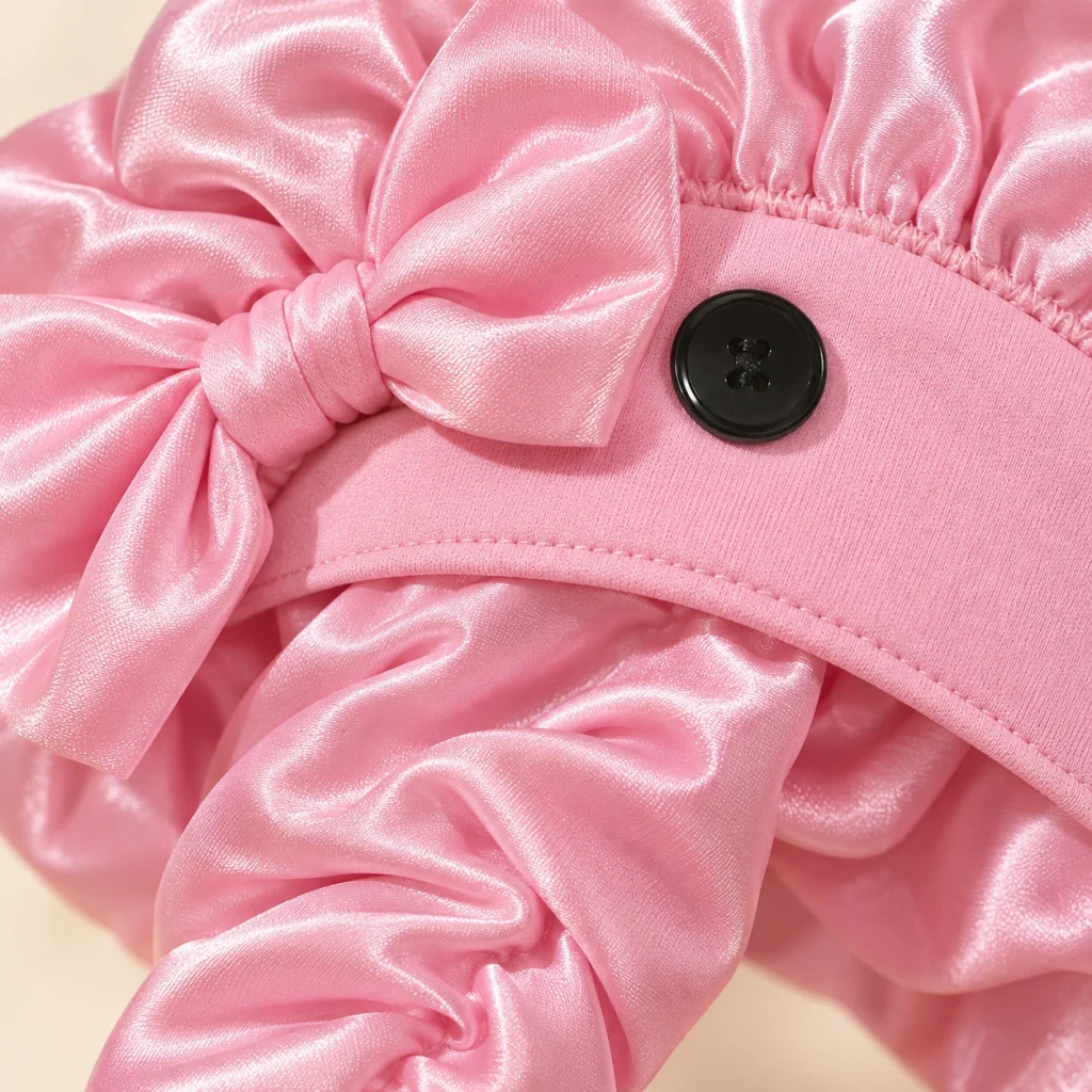 Long Satin Bonnet For Curly Hair