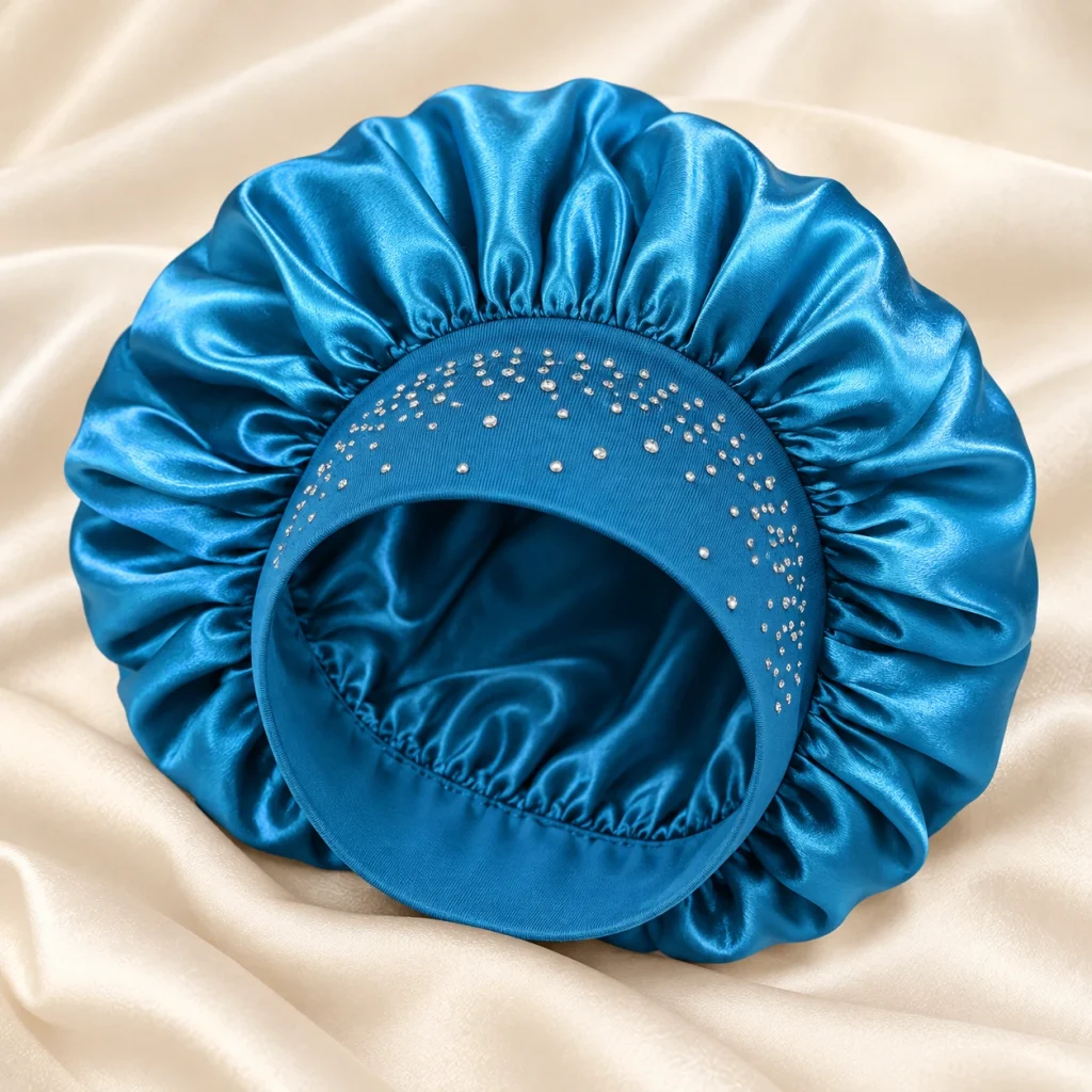 Bedazzled Hair Bonnet