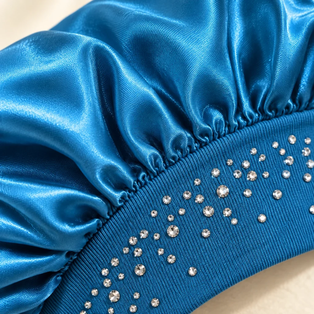 Bedazzled Hair Bonnet
