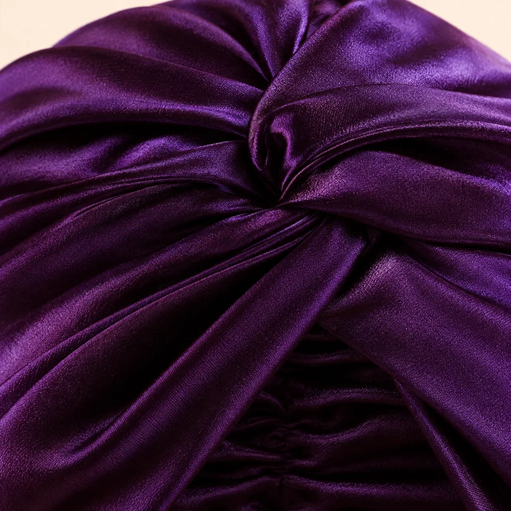 Purple Hair Bonnet