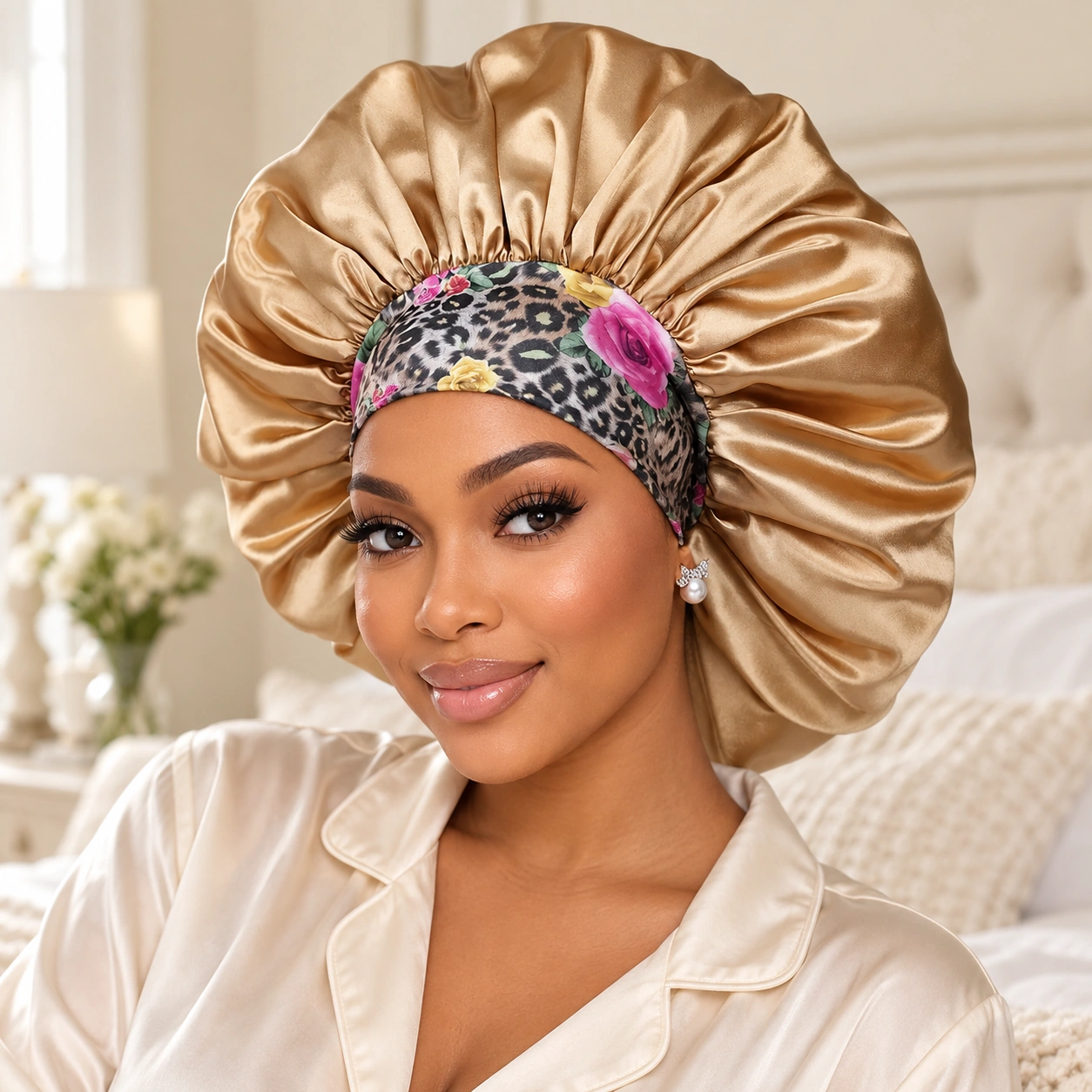 Bonnet Black Hair