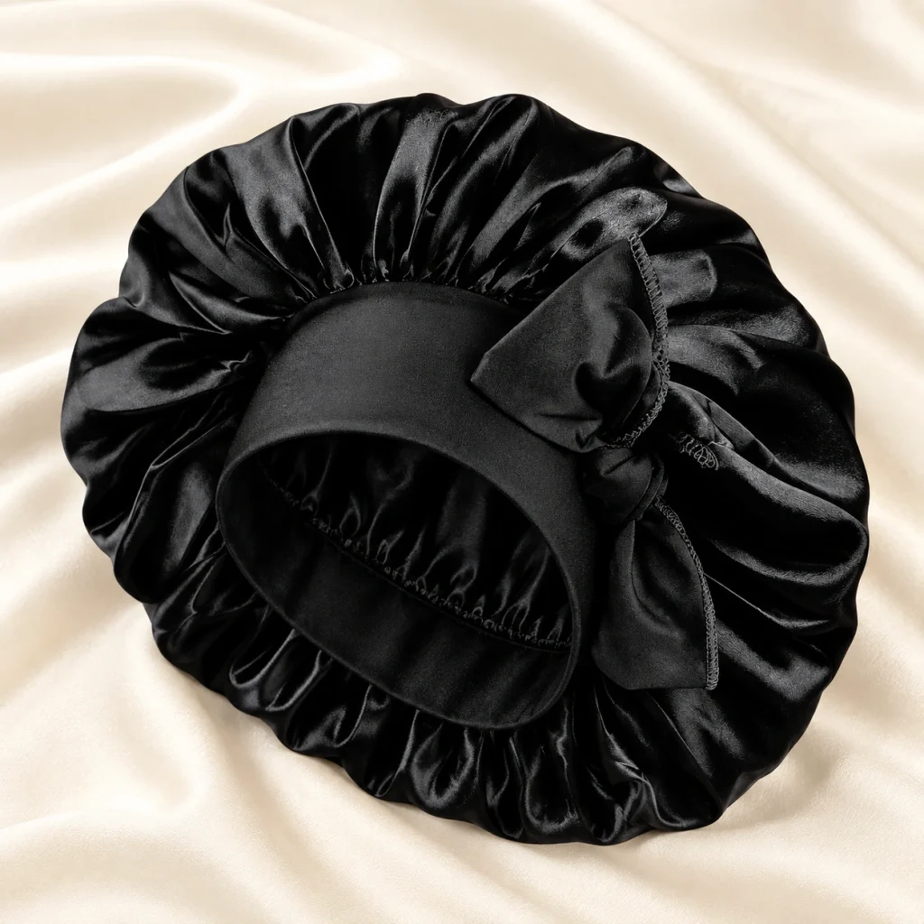 Hair Bonnet Black