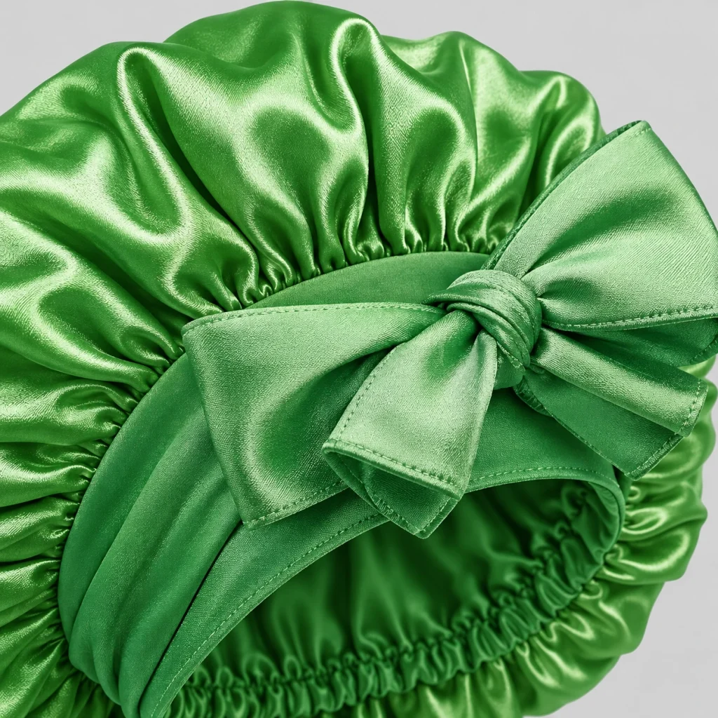 Green Hair Bonnet