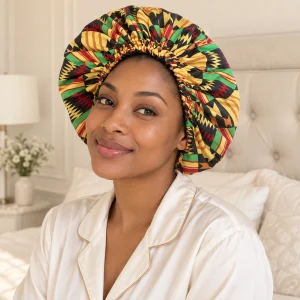 Ankara Hair Bonnet
