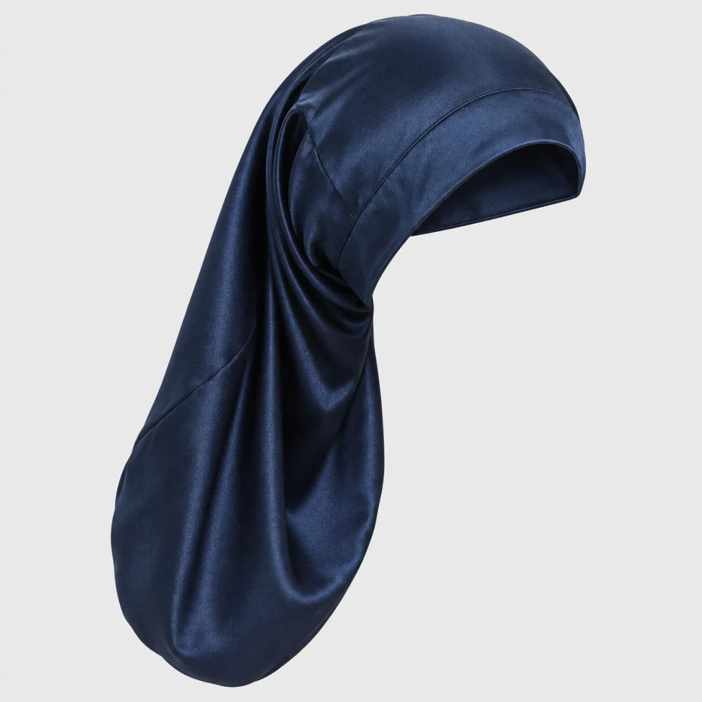 Long Silk Bonnet