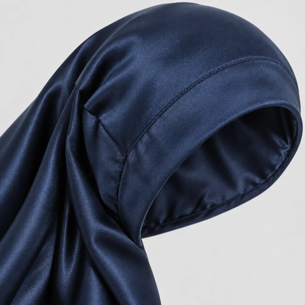 Long Silk Bonnet