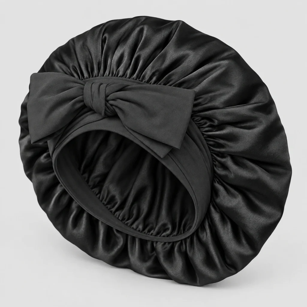 Silk Bonnet For Short Curly Hair